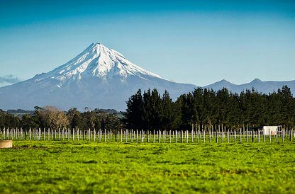 Mount taranaki at new playmouth