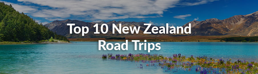 Top 10 New Zealand road trips banner